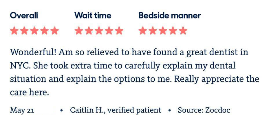 Dentist NYC Review