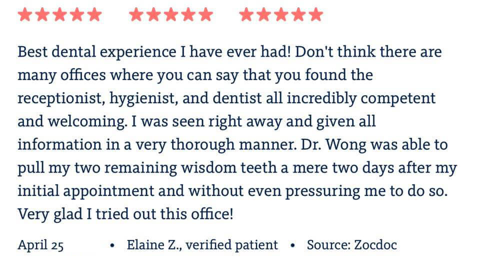 Best Dentist NYC review